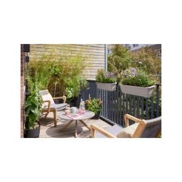Elho ELH8711904518691 Balconera Jardinera Noa L Gris - Macetero Exterior 65x20x18 cm - 100% Reciclado Precio: 39.88999982. SKU: B1D8KVB2V7