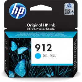 HP 912 Cartucho de Tinta Original Cian para OfficeJet 8010 / 8020 / 8035, Rendimiento 315 Páginas Precio: 12.59000039. SKU: S7716207