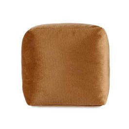 Puff Cuadrado Terciopelo 30X30Cm Beige Giftdecor (4 Unidades) Puff Cuadrado Terciopelo 30X30Cm Beige Giftdecor (4 Unidades)