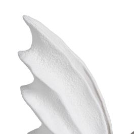 Jarrón Blanco Barro Decoración 27 X 15 X 40 cm