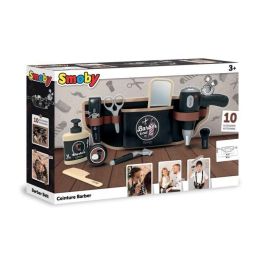 Smoby Cinturón de Peluquero para Niños y Niñas con 10 Accesorios: Tijeras, Maquinilla, Secador Electrónico y Espejo para Jugar Smoby Cinturón de Peluquero para Niños y Niñas con 10 Accesorios: Tijeras, Maquinilla, Secador Electrónico y Espejo para Jugar