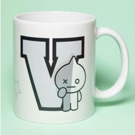 ERIK Taza BT21 Van cerámica 330ml para café o té, apta para microondas y lavavajillas, 9.5x8cm