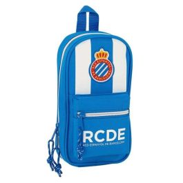 Plumier Mochila RCD Espanyol Azul Blanco 12 x 23 x 5 cm Precio: 16.50000044. SKU: S4300140