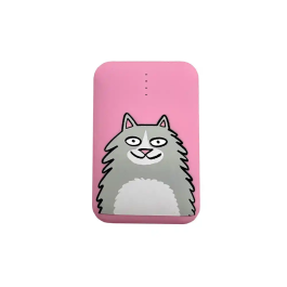 Wondee Bateria Externa 10.000 mAh Gato Rosa Portátil para Smartphone Precio: 39.1919. SKU: B1ELKCLZWL
