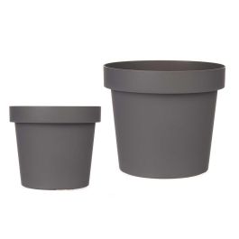 Maceta Plastico Gris 14Cm Diam Ibergarden (12 Unidades) Precio: 10.69000031. SKU: B1EYXNTTP9