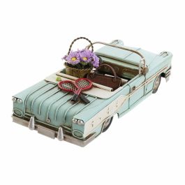 Vehiculo Decoracion Vintage DKD Home Decor Azul Verde Menta 10.5 x 9.5 x 25.8 cm (4 Unidades)