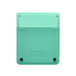 Liderpapel xf24 Calculadora Sobremesa 10 Dígitos Solar y Pila Verde 127x105x24 mm