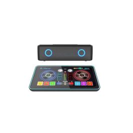 Mesa de mezclas en forma de tablet con altavoces 14x37,7x8,5 cm