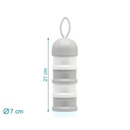 Dosificador Torre De Leche En Polvo Grises 340 mL Dosificador Torre De Leche En Polvo Grises 340 mL