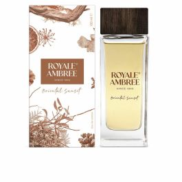 Royale Ambree Oriental Sunset Eau de Cologne Unisex 100 ml - Fragancia Aromática Amaderada, Cítrica y Profunda.