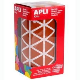 Apli Gomets Triangulares 20 mm Rollo Marrón -Rollo 2832 Unidades- Precio: 3.50000002. SKU: B143L8XFKK