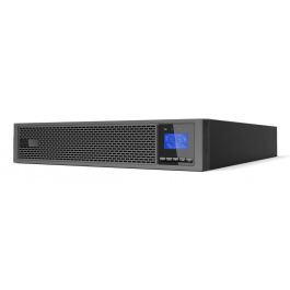 LevelOne UPS-2101 UPS Online Doble Conversión 1000W 1kVA Montaje Rack/Torre Negro