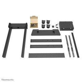Neomounts FL55-875BL1 - Carro Móvil Motorizado para Pantalla/Pizarra 55-100", 110 kg Máx., Ajuste Motorizado 111.3-176.3 cm, VESA 100x100-800x600, Ruedas, Certificado TÜV - Negro