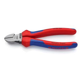 Knipex Alicates de corte diagonal 165 x 53 x 21 mm, negro atramentado pulido, filo con bisel, corte limpio Precio: 29.49999965. SKU: S7914515