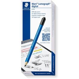 STAEDTLER Mars Lumograph digital Jumbo, Lápiz Óptico Universal para Tableta, Madera PEFC, con 5 Puntas de Recambio Precio: 54.49999962. SKU: B1BX4YALVB