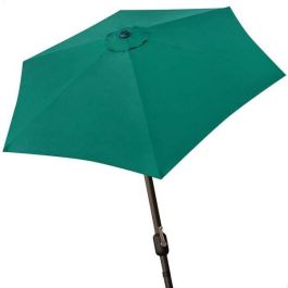 Parasol 300 cm con chimenea y mástil de aluminio 4,8 cm color verde Precio: 53.78999945. SKU: B1DJ4V5R5B