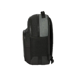 Mochila Escolar BlackFit8 Old school Negro Gris 32 x 42 x 15 cm