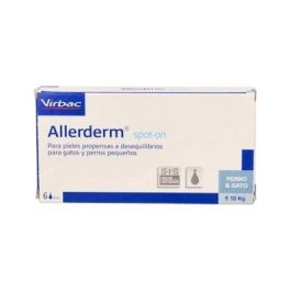 Virbac Allerderm Spot-On para Perros y Gatos - 6 Pipetas de 2 mL cada una, Tratamiento Dermatológico Precio: 29.49999965. SKU: B149FVENK7