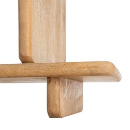 Estantería Natural Madera de Mango Salón 106 X 35,50 X 175 C
