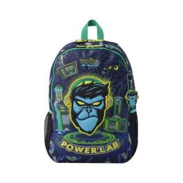 Totto Mochila Morral Kong Lab L MJ04KLB003-2410-8JDL, Azul Marino, Poliéster, Acolchada, Bolsillos Laterales Precio: 40.49999954. SKU: B15SD3RCTJ