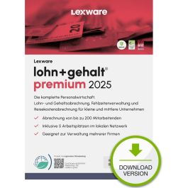 Lexware Lohn+Gehalt Premium 2025 - 1 Dispositivo - Descarga ESD Lexware Lohn+Gehalt Premium 2025 - 1 Dispositivo - Descarga ESD Precio: 1304.89000048. SKU: B1JXS35P9Q