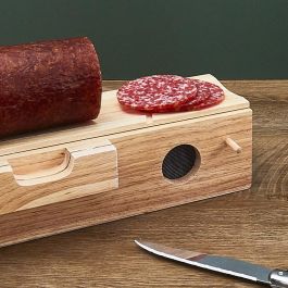 Cook Concept Industriel Caja/Tabla Embutido con Cuchillo 33x8,5x8 cm