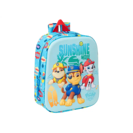 SAFTA Mochila 3D Patrulla Canina Paw Patrol 27cm Guarderia Preescolar Precio: 9.89000034. SKU: B1GA8YV98S