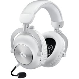 Logitech Auriculares Gaming G Pro X con micrófono cardioide, drivers Graphene 50 mm y tecnología LIGHTSPEED