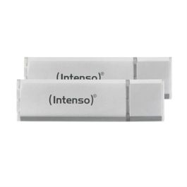 Memoria USB INTENSO 3531490 64 GB 2 Unidades Plata Precio: 15.49999957. SKU: B1CXWYF2CW