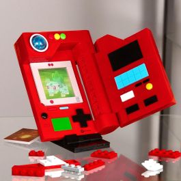 Mega Bloks Hym37 Pokédex Región Kanto Pokémon Construible con Luz y 5 Cartas Lenticulares Intercambiables, Edad +14 Mega Bloks Hym37 Pokédex Región Kanto Pokémon Construible con Luz y 5 Cartas Lenticulares Intercambiables, Edad +14