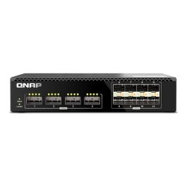 Qnap Switch Qsw-M7308R-4X Gestionado 12 Puertos 4x 100GbE QSFP28 + 8x 25GbE SFP28 Montaje en Rack