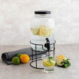 Dispensador de Bebidas Vidrio Maison Quid 4 L