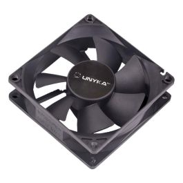 UNYKA Ventilador para PC 51786, 80 mm, 2000 RPM, 19 dB, Negro, Conexión 3 Pines, Refrigeración para Caja/Torre Precio: 6.50000021. SKU: B1DLG5VP77