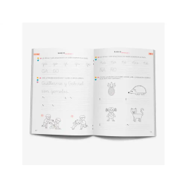 Rubio Cuaderno Caligrafía Mayúsculas 3 Lectoescritura Ejercicios A-Z para Niños 4+ Años