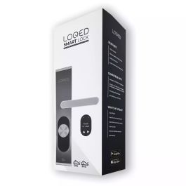 LOQED Touch Cerradura Inteligente WiFi Inalámbrica - Acero Inoxidable, Bloqueo con Código, Batería 1 Año, Bluetooth