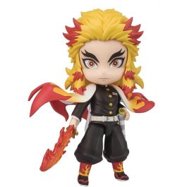 Tamashii Nations Figura Kyojuro Rengoku Flame Breathing de Demon Slayer Kimetsu No Yaiba Figuarts Mini