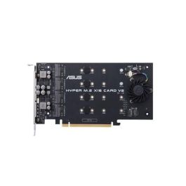 Asus HYPER M.2 X16 CARD V2 Tarjeta de Expansión PCIe 3.0, Interfaz M.2, 128 Gbit/s, Ref. 90MC06P0-M0EAY0 Asus HYPER M.2 X16 CARD V2 Tarjeta de Expansión PCIe 3.0, Interfaz M.2, 128 Gbit/s, Ref. 90MC06P0-M0EAY0