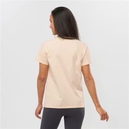 Camiseta de Manga Corta Hombre Salomon Beige 12 Años