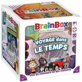 Asmodee 5025822133366 Juego de Fiesta BrainBox Viajes en el Tiempo