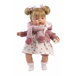 Muñeca llorona joelle chaqueta fuxia 38cm incluye chupete.cuerpo tela Precio: 47.49999958. SKU: B14MQLQ5WM