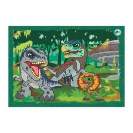 CLEMENTONI Puzzle Jurassic World de 12, 16, 20 y 24 Piezas - 18,9x14,2cm