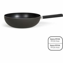 Livoo - MEP156N - Wok 32 cm Antiadherente sin PFOA ni PFOS, Mango de silicona, Compatible con todo tipo de fuegos e inducción Livoo - MEP156N - Wok 32 cm Antiadherente sin PFOA ni PFOS, Mango de silicona, Compatible con todo tipo de fuegos e inducción