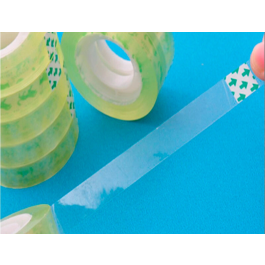 Q-connect Cinta Adhesiva Transparente 33 mt x 12 mm Encelofanada para Embalar