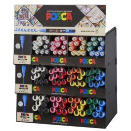 POSCA Expositor Marcador PC-1M, PC-3M, PC-5M - 112 Piezas Precio: 263.49999995. SKU: B1H8T635NN