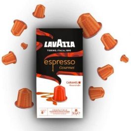 Lavazza 8686 Cápsulas de Café Espresso Gourmet Caramel para Nespresso, 10 unidades, 100% Arábica Tueste Medio Lavazza 8686 Cápsulas de Café Espresso Gourmet Caramel para Nespresso, 10 unidades, 100% Arábica Tueste Medio