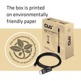 Club3D Cable USB 3.1 Tipo C a DisplayPort 1.4 8K60Hz UHD 1.8m Macho/Macho