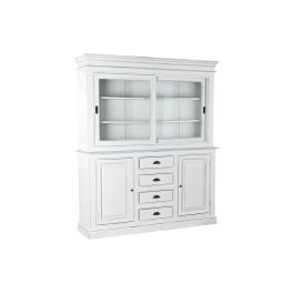 Vitrina Romantico DKD Home Decor Blanco 45 x 200 x 170 cm Vitrina Romantico DKD Home Decor Blanco 45 x 200 x 170 cm