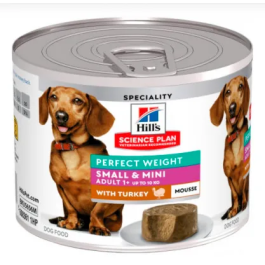Hill's HSP Canine Adult Small Mini Weight Pavo 12x200 gr Alimento Húmedo para Perros Adultos de Raza Pequeña con Sobrepeso o Tendencia a Ganar Peso Precio: 27.6899997. SKU: B1BYEGQRZS