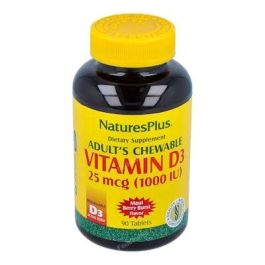 NATURES PLUS Vitamina D3 1000UI Masticable 90 Comprimidos con sabor a Frutos Rojos Precio: 16.7899996. SKU: B1HBXXLF56