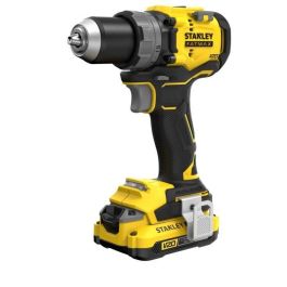 Taladro atornillador - STANLEY FATMAX - SFMCD725D2K-QW - 80 Nm - 18 V - 15 ajustes de par